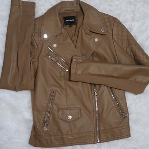 Leather jacket